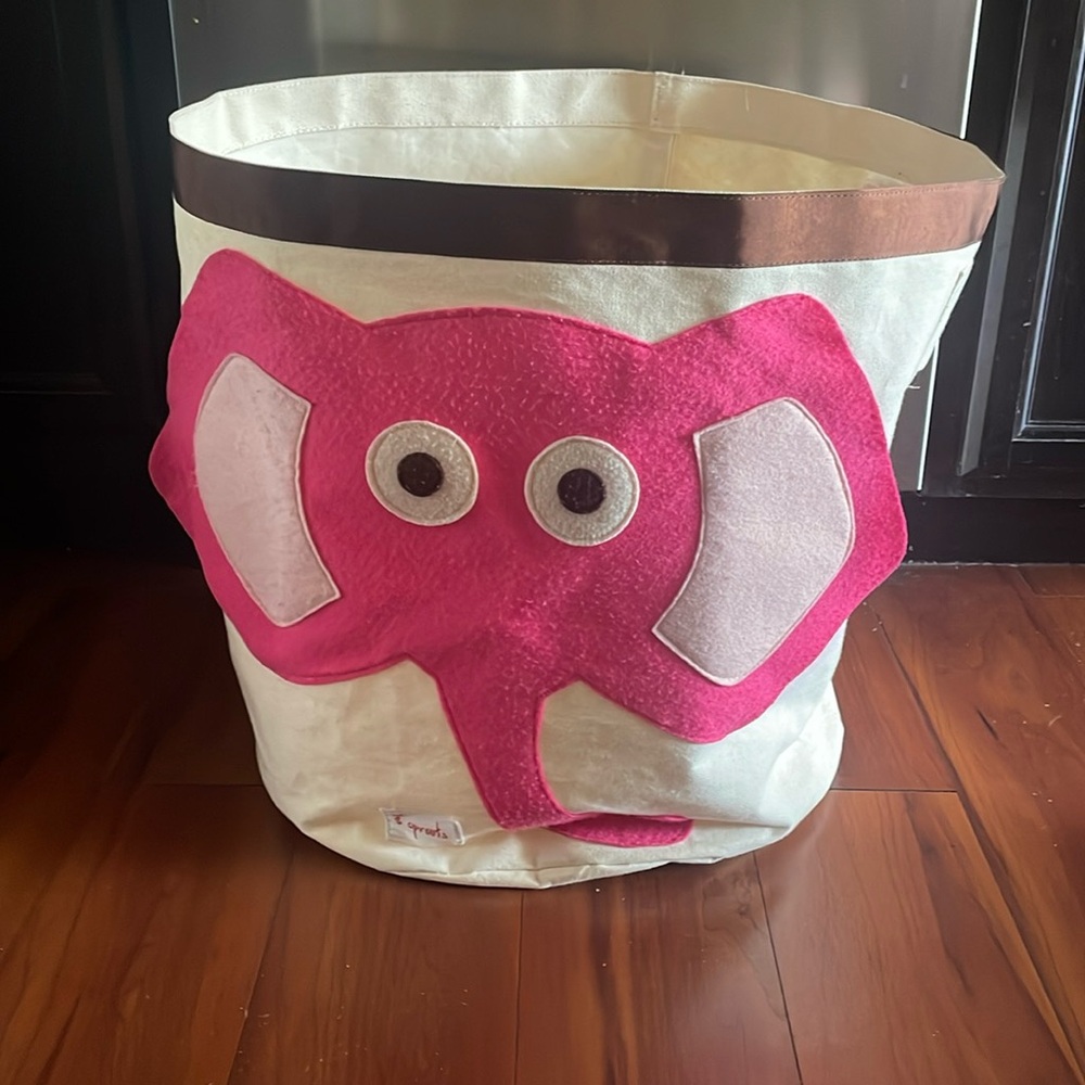 3 Sprouts Elegant Cream and Pink Bag with Versatile Design
